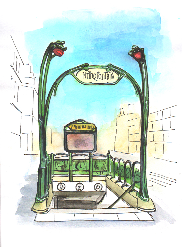 Sketch-14-Metro-Mouton-Duvernet-Paris-14 Sketch-14-Metro-Mouton-Duvernet-Paris-14