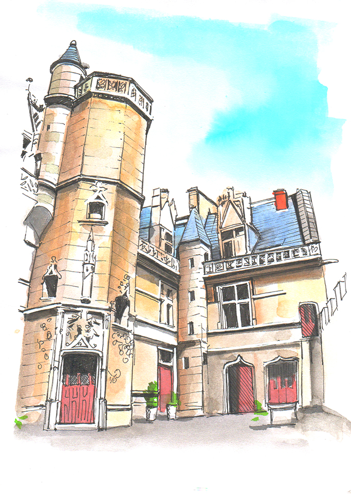 Sketch-5-Musee-National-du-Moyen-Age Sketch-5-Musee-National-du-Moyen-Age